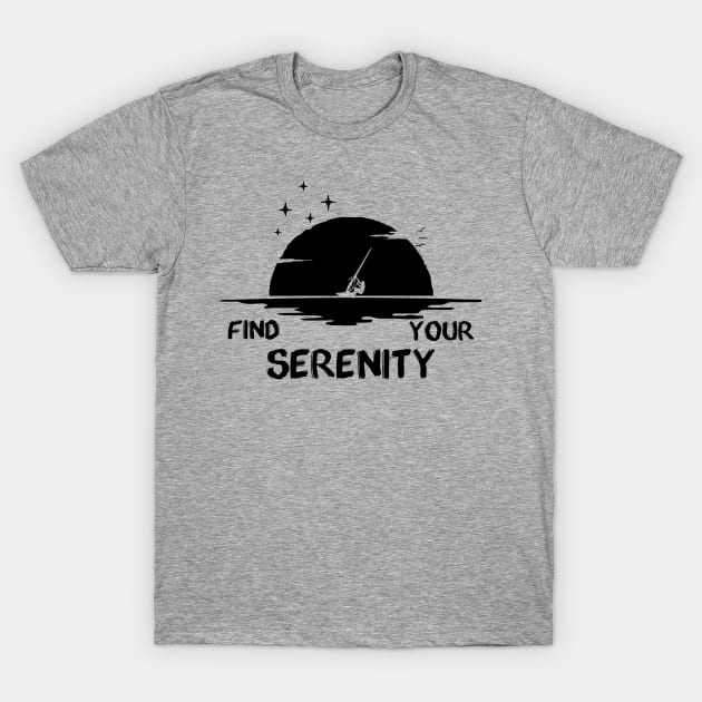 Find your serenity T-Shirt by Blended Designs